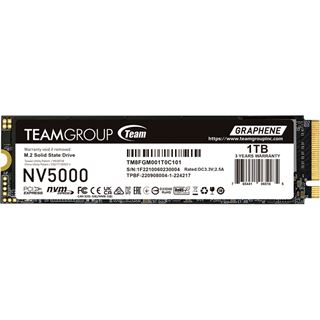 1TB TeamGroup NV5000 M.2 2280 PCIe 4.0 x4 NVMe (TM8FGM001T0C101)