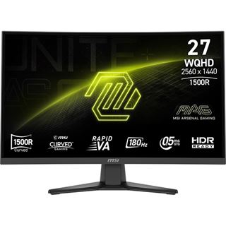 27" (68,58cm) MSI MAG 275CQFDE E18 schwarz 2560x1440
