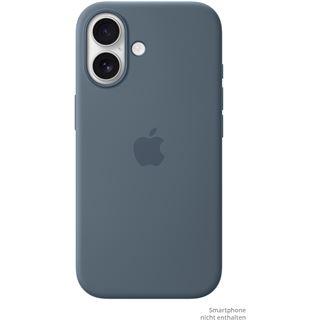 Apple Silikon Case iPhone 17 mit MagSafe (maritimblau)