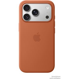 Apple Silikon Case iPhone 17 Pro mit MagSafe (terracotta)
