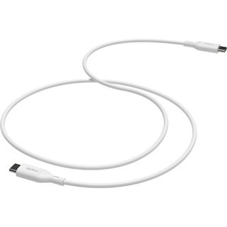 (€9,90*/1m) 1.00m ZAGG USB2.0 Ladekabel USB C Stecker auf USB C