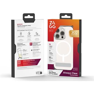 ZAGG Case für Apple iPhone 16 Pro Crystal Palace Snap mit