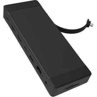 ZAGG Hub 9 Port, integr. 100W USB-C Ladekabel 9 Anschlüsse: 2x