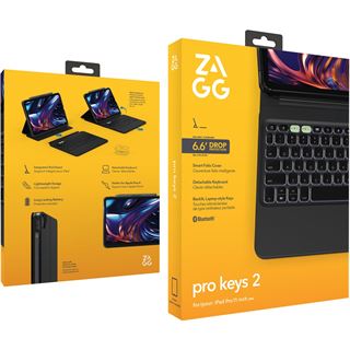 ZAGG Pro Keys 2 Bluetooth-Keyboard für iPad Pro 11 Zoll (M4)