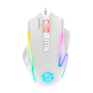 Speedlink Gaming Maus DECUS, 12800 DPI, USB, wei&szlig; retail