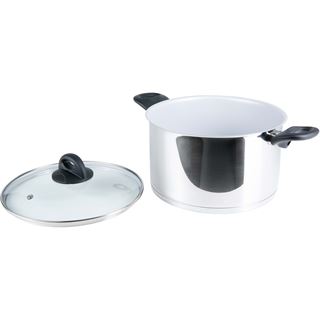 Genius Cerafit Steel Kochtopf Set 2-tlg 24cm, Edelstahl