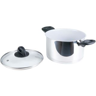 Genius Cerafit Steel Kochtopf Set 2-tlg 20cm, Edelstahl