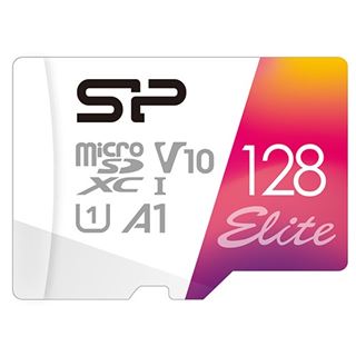 128GB Silicon Power MicroSD Card UHS-1 Elite/CL.10 inkl.Adap