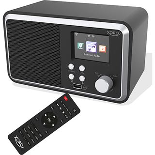 Xoro DAB 300 IR, Internet Radio, DAB+,BT,USB,UPnP, Schwarz