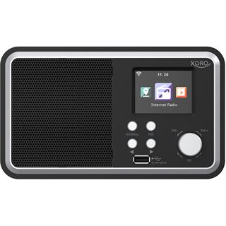 Xoro DAB 300 IR, Internet Radio, DAB+,BT,USB,UPnP, Schwarz