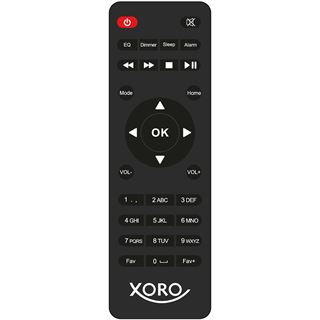 Xoro DAB 300 IR, Internet Radio, DAB+,BT,USB,UPnP, Schwarz