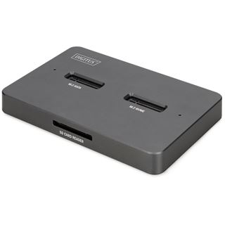 Digitus Docking USB-C->NVMe SSD,SATA SSD, SD