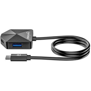 Manhattan 4-Port USB Hub USB-C Stecker 2xUSB-C 2xUSB-A Port