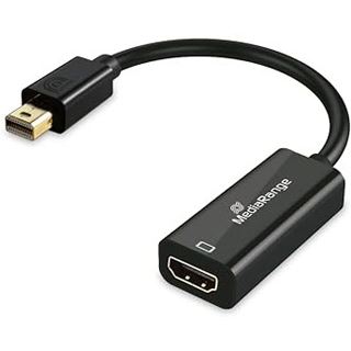 0.20m MediaRange Mini DisplayPort zu HDMI Konverter, sw