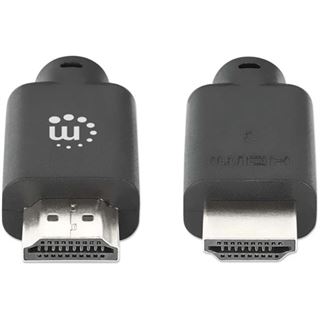 (&euro;2,45*/1m) 2.00m Manhattan HDMI2.0 Anschlusskabel HDMI Typ A