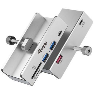 Equip 5-Port-Klemm USB-A3.2-Hub->2xUSB-A/SD/TF/USB-C 5Gbps