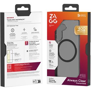 ZAGG CASES SANTA CRUZ SNAP SAMSUNG S25 MIDNIGHT