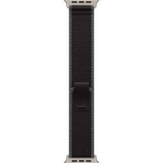 Apple 49MM BLACK/CHARCOAL TRAILLOOP S/M - NATURAL TITANIUM FINISH