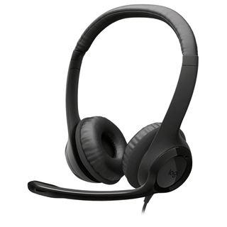 Logitech H390 USB-C Computer Headset - MIDNIGHT BLACK