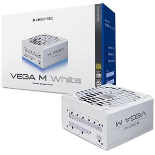 850 Watt Chieftec VEGA M White 80Plus Gold