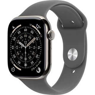 Apple Watch S11 2025 Titan Natur Cellular 46mm (Sportarmband