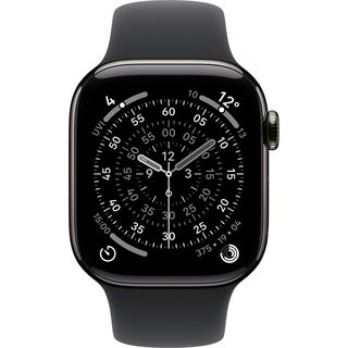 Apple Watch S11 2025 Titan Schiefer Cellular 42mm (Sportarmband