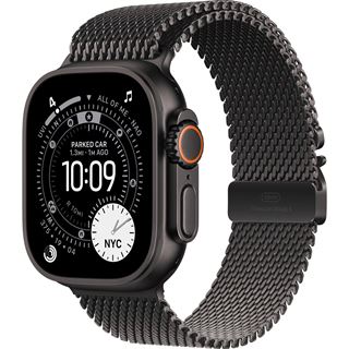 Apple Watch Ultra 3 2025 Titanium Cellular 49mm Schwarz (Milanaise