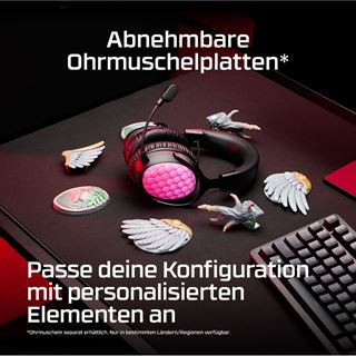 HyperX Headset A59Z0AA / Cloud III S Wireless Rot auf Schwarz