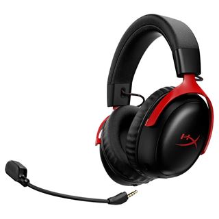 HyperX Headset A59Z0AA / Cloud III S Wireless Rot auf Schwarz