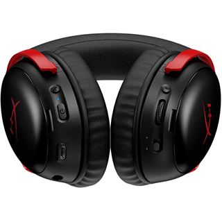 HyperX Headset A59Z0AA / Cloud III S Wireless Rot auf Schwarz