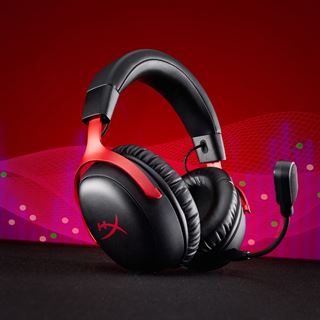 HyperX Headset A59Z0AA / Cloud III S Wireless Rot auf Schwarz