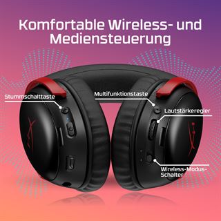 HyperX Headset A59YZAA / Cloud III S Wireless Schwarz