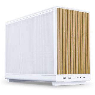Lian Li Dan Cases A3-mATX Wood Edition Mini Tower ohne Netzteil weiss