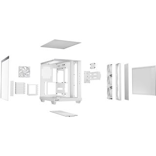 be quiet! Light Base 500 LX Midi Tower ohne Netzteil weiss