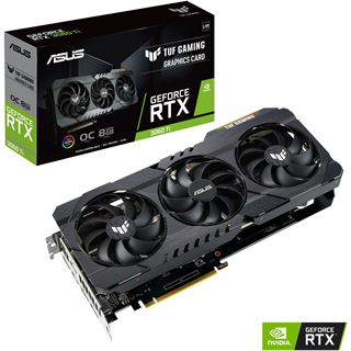 8GB Asus GeForce RTX 3060 Ti TUF Gaming OC 8G V2 LHR (90YV0G1A-M0NA00)