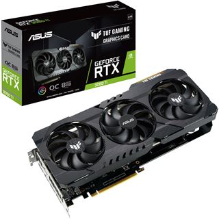 8GB Asus GeForce RTX 3060 Ti TUF Gaming OC 8G V2 LHR (90YV0G1A-M0NA00)