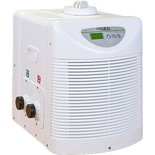 Phobya HE-300 Durchlaufkühler mit Pumpe und Filter  Weiß