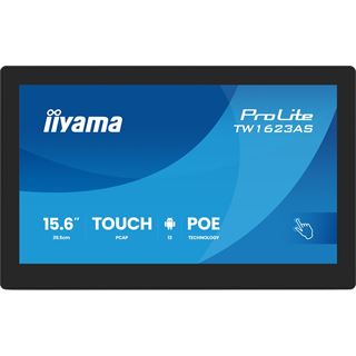 15.6" (39,62cm) iiyama TW1623AS-B3P 16:9 M-Touch M-HDMI Andr.
