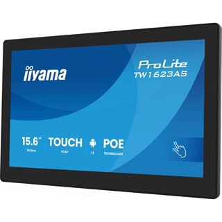 15.6" (39,62cm) iiyama TW1623AS-B3P 16:9 M-Touch M-HDMI Andr.