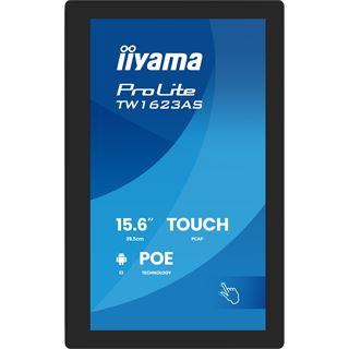 15.6" (39,62cm) iiyama TW1623AS-B3P 16:9 M-Touch M-HDMI Andr.
