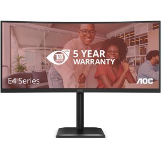 34" (86,36cm) AOC Curved CU34E4CV schwarz 3440x1440