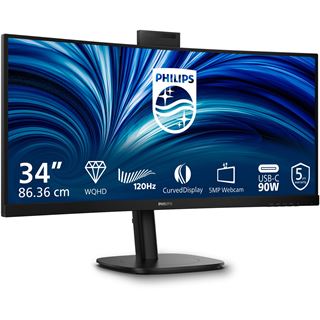 34" (86,36cm) Philips 3000er Serie 34B2U3600CH schwarz 3440x1440