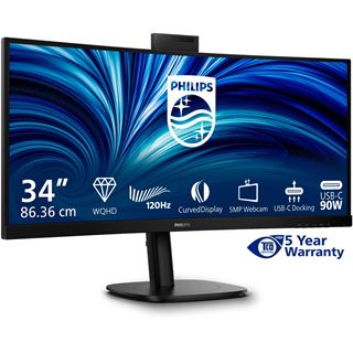 34" (86,36cm) Philips 3000er Serie 34B2U3600CH schwarz 3440x1440