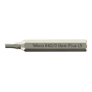 Wera 840 Micro Bits Hex-Plus 1,5 x 30mm