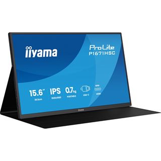15,6" (39,62cm) iiyama ProLite P1671HSC-B1 schwarz 1920x1080