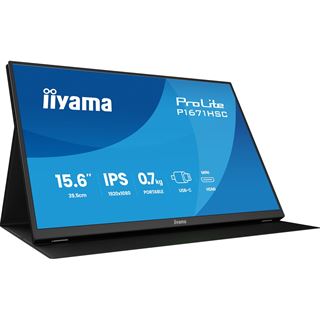 15,6" (39,62cm) iiyama ProLite P1671HSC-B1 schwarz 1920x1080