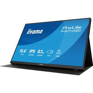 15,6" (39,62cm) iiyama ProLite P1671HSC-B1 schwarz 1920x1080