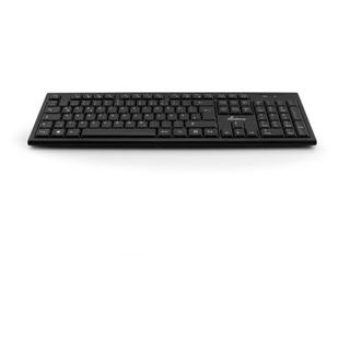 MediaRange Tastatur Wireless schwarz QWERTY GR
