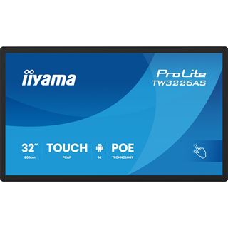 31.5" (80,01cm) iiyama TW3226AS-B3P 16:9 M-Touch M-HDMI Andr.