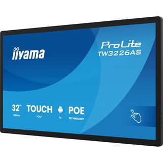 31.5" (80,01cm) iiyama TW3226AS-B3P 16:9 M-Touch M-HDMI Andr.